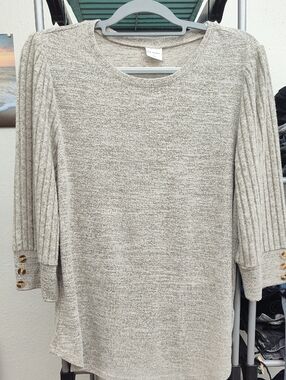 Cozy Crewneck Sweater - Oatmeal